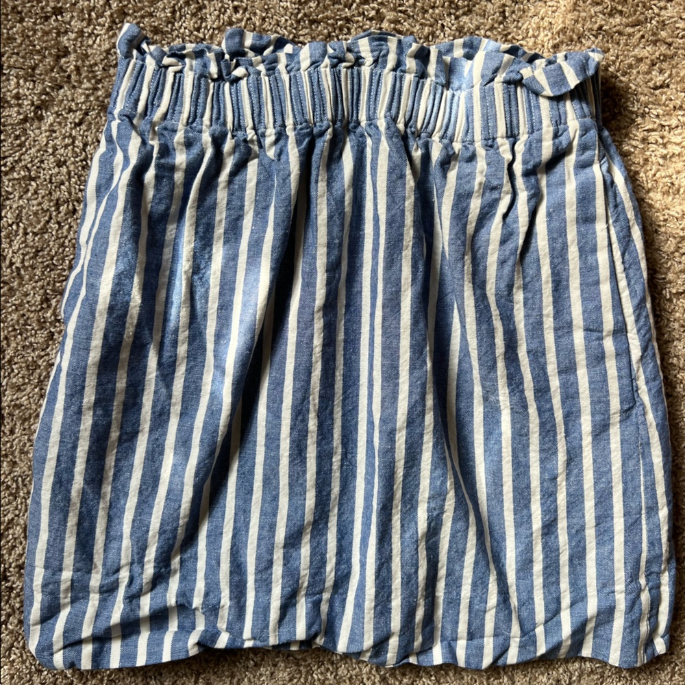 JCrew linen skirt